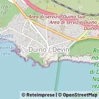 Map Duino-Aurisina