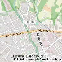 Karte Lurate Caccivio