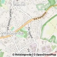 Kort Villa Guardia