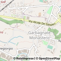 Mapa Garbagnate Monastero