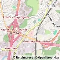 Kartta Gazzada Schianno
