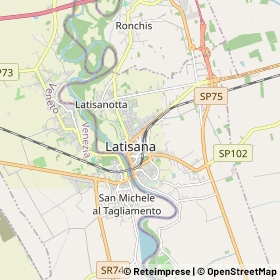 Mappa Latisana