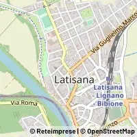 Mapa Latisana