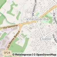 Kaart Villa Guardia