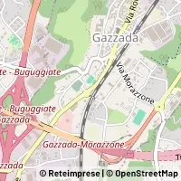 Map Gazzada Schianno