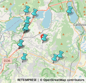 Mappa Via Ai Pascoli, 23843 Dolzago LC, Italia (4.24769)