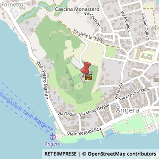 Mappa Via Rocca Castello, 2, 21021 Angera, Varese (Lombardia)