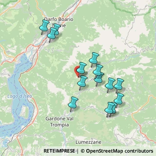 Mappa Via Papa Paolo VI, 25060 Pezzaze BS, Italia (7.41786)