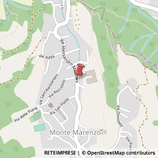 Mappa Via A. Manzoni, 10, 23804 Monte Marenzo, Lecco (Lombardia)