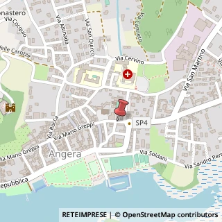 Mappa Via Armando Diaz, 12, 21021 Angera, Varese (Lombardia)