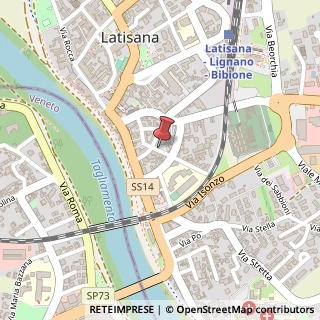 Mappa Via Giacomo Puccini, 2, 33053 Latisana, Udine (Friuli-Venezia Giulia)