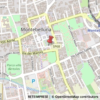 Mappa Via Paolo Veronese, 1/4, 31044 Montebelluna, Treviso (Veneto)