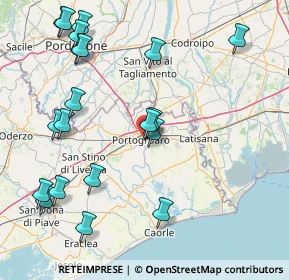Mappa Via Antonio Vivaldi, 30026 Portogruaro VE, Italia (19.402)