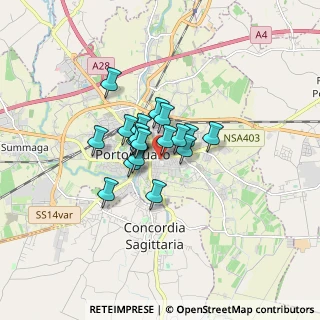 Mappa Via Antonio Vivaldi, 30026 Portogruaro VE, Italia (0.96474)