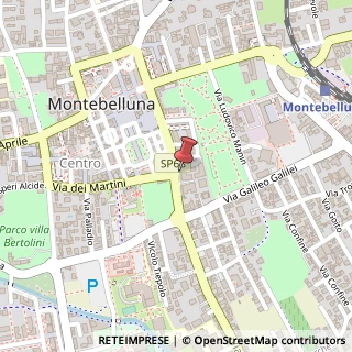 Mappa Piazza Ferrari Enzo, 1, 31044 Montebelluna, Treviso (Veneto)
