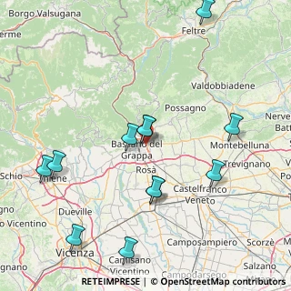Mappa Via Merlo, 36060 Bassano del Grappa VI, Italia (17.7)