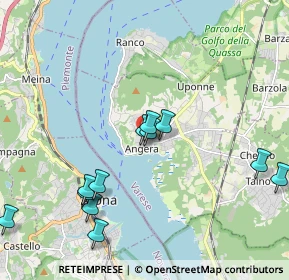 Mappa Via Achille Piazzi, 21021 Angera VA, Italia (2.1125)