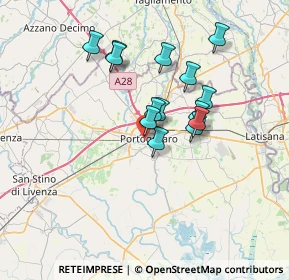 Mappa Viale Luigi Cadorna, 30026 Portogruaro VE, Italia (5.6)