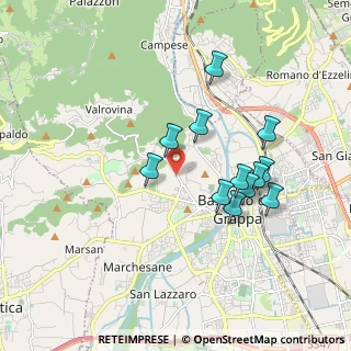 Mappa Contrà S. Giorgio, 36061 Bassano del Grappa VI, Italia (1.63167)