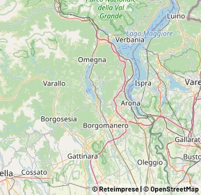 Mappa 28016 Ameno NO, Italia (10.5725)