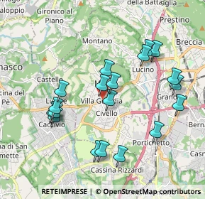 Mappa 22079 Villa Guardia CO, Italia (1.89632)