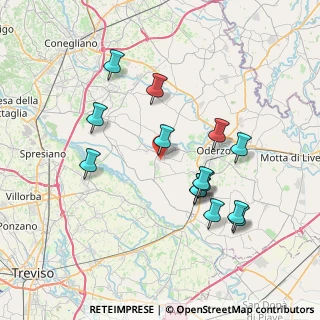 Mappa Via Caberluzze, 31024 Ormelle TV, Italia (7.23429)