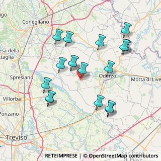 Mappa Via Caberluzze, 31024 Ormelle TV, Italia (7.47294)