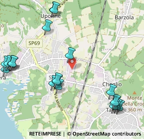Mappa Via S. Gottardo, 21021 Angera VA, Italia (1.355)