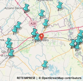 Mappa Via Istria, 30026 Portogruaro VE, Italia (10.303)