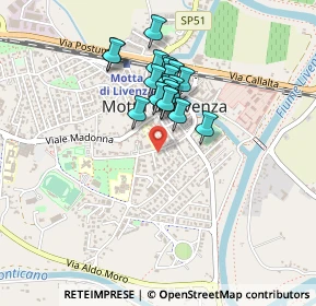 Mappa Via Riva Monticano, 31045 Motta di Livenza TV, Italia (0.3305)