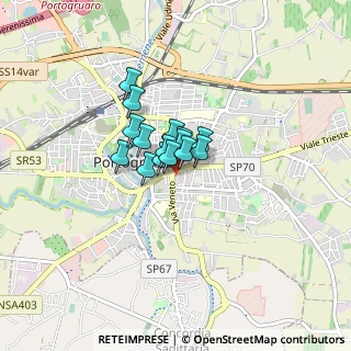 Mappa Via Emilia, 30026 Portogruaro VE, Italia (0.40333)