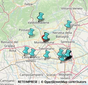 Mappa /B, 31044 Montebelluna TV, Italia (14.705)