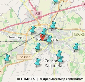 Mappa Via G.Venanzio, 30026 Portogruaro VE, Italia (2.02727)