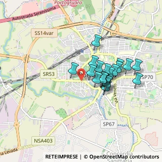 Mappa Via G.Venanzio, 30026 Portogruaro VE, Italia (0.7115)