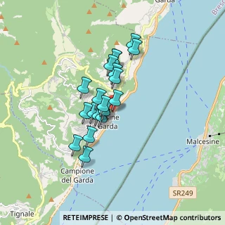 Mappa Via Benaco, 25010 Tremosine sul Garda BS, Italia (1.222)