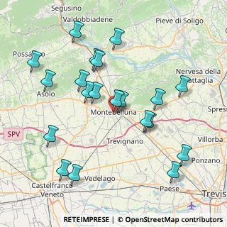 Mappa Corso Mazzini, 31044 Montebelluna TV, Italia (8.298)