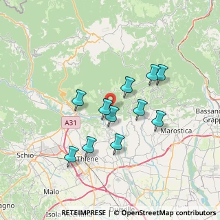 Mappa Via Grumale, 36030 Calvene VI, Italia (6.10818)