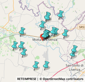 Mappa Via Alessandro Manzoni, 31045 Motta di Livenza TV, Italia (3.314)