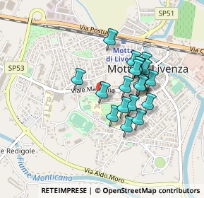 Mappa Via Alessandro Manzoni, 31045 Motta di Livenza TV, Italia (0.3385)