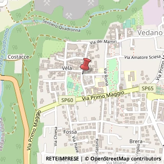 Mappa Via Don Giovanni Minzoni, 2, 21040 Vedano Olona, Varese (Lombardia)
