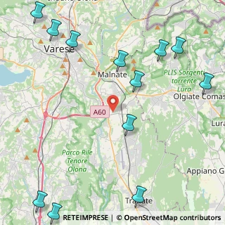 Mappa Via Papa Innocenzo XI, 21040 Vedano Olona VA, Italia (6.38462)