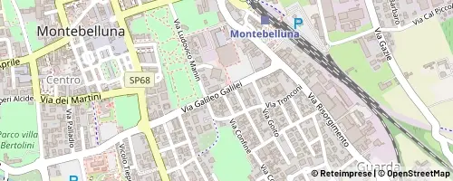 Mappa Монтебеллуна