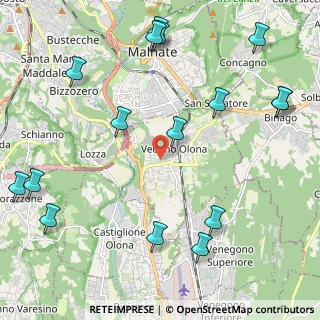 Mappa Via Roma, 21040 Vedano Olona VA, Italia (2.80813)