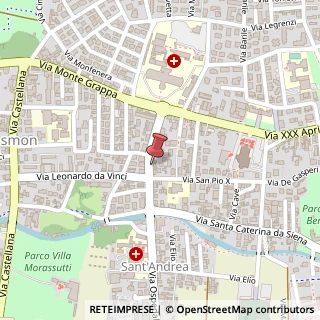 Mappa Via Ospedale, 51, 31044 Montebelluna, Treviso (Veneto)