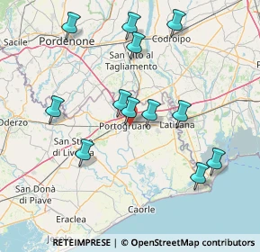 Mappa Via Massimo D'Azeglio, 30026 Portogruaro VE, Italia (15.14417)