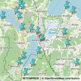 Mappa Via Guglielmo Marconi, 21020 Varano Borghi VA, Italia (3.0895)