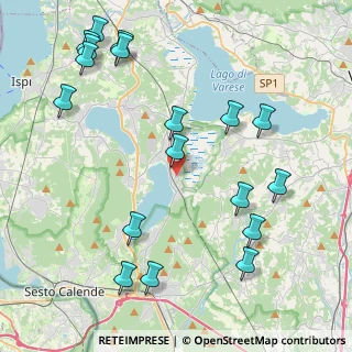 Mappa Via Guglielmo Marconi, 21020 Varano Borghi VA, Italia (5.10722)