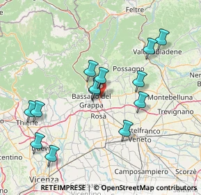 Mappa Via A. Pasinato, 36060 Romano D'ezzelino VI, Italia (14.82769)