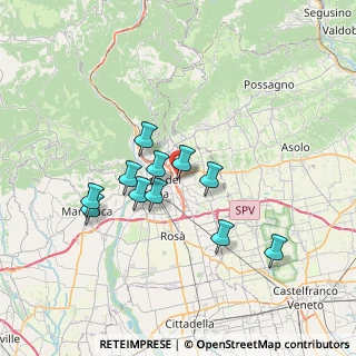 Mappa Via A. Pasinato, 36060 Romano D'ezzelino VI, Italia (5.95909)