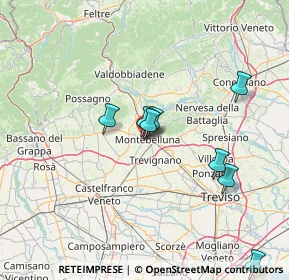 Mappa Via San Francesco, 31044 Montebelluna TV, Italia (31.01789)